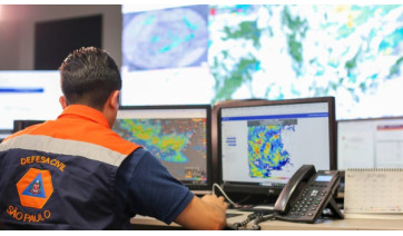 Nova frente fria traz chuva para São Paulo, informa Defesa Civil estadual