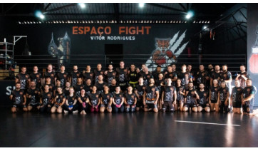 Espaço Fight: campeão mundial de kickboxing participa de seminário em Adamantina 