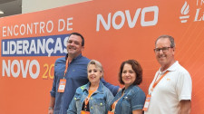 Tiveron e vereadores eleitos em Adamantina participam de encontro de lideranças do NOVO em Atibaia