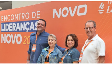 Tiveron e vereadores eleitos em Adamantina participam de encontro de lideranças do NOVO em Atibaia