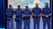 Policiais militares de Adamantina são premiados em solenidade de aniversário do 25º Batalhão da PM