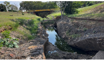 Canalização do Caldeira segue sem obras de recuperação