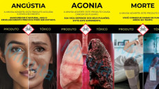 Anvisa apresenta novas imagens contra fumo em embalagens de cigarros