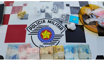 Três são presos pela Polícia Militar por tráfico de drogas em Adamantina