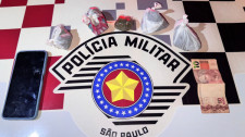 Dois são presos por tráfico de drogas pela Polícia Militar em Adamantina