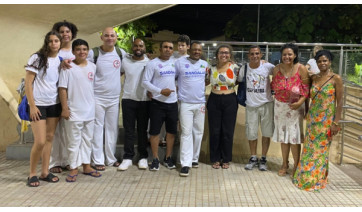 Instituições de Adamantina participam de encontro de capoeiristas em Dracena