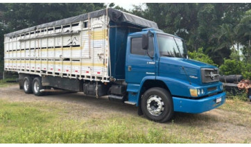 Ladrões furtam caminhão boiadeiro em propriedade rural de Mariápolis