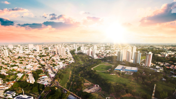 Cidade de Presidente Prudente, colocado no projeto de lei como sede da aglomeracao urbana (Foto: Fanpage da Prefeitura de PP).