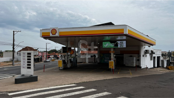 Local do novo Auto Posto Cocipa em Lucelia (Siga Mais).