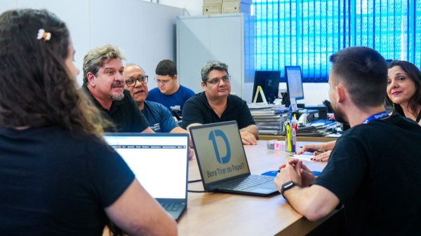 Equipe passou por treinamento sobre a nova plataforma (Cedida/FAI).