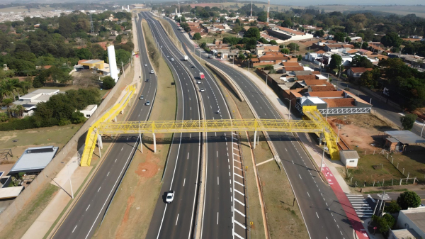 Trecho com melhorias em Marilia (Eixo SP).