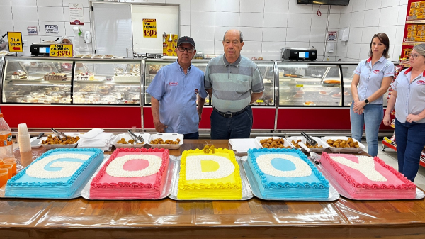 Os empres?rios Zeca e Luc?deo Godoy (Siga Mais).