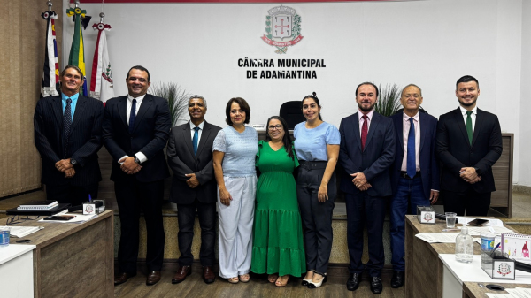 Abertura do ano legislativo na Camara Municipal de Adamantina (Siga Mais).