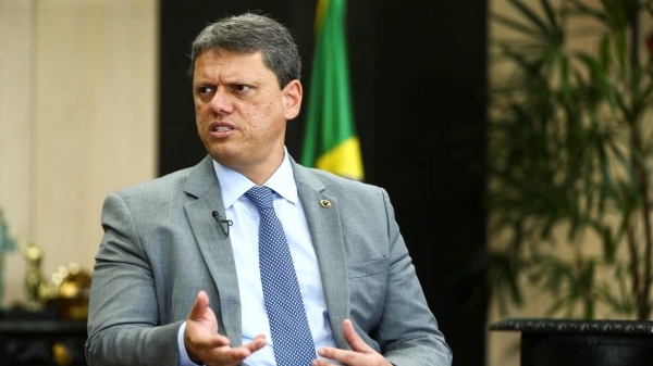 Governador eleito de São Paulo, Tarcísio de Freitas ( Marcelo Camargo/Agência Brasil).