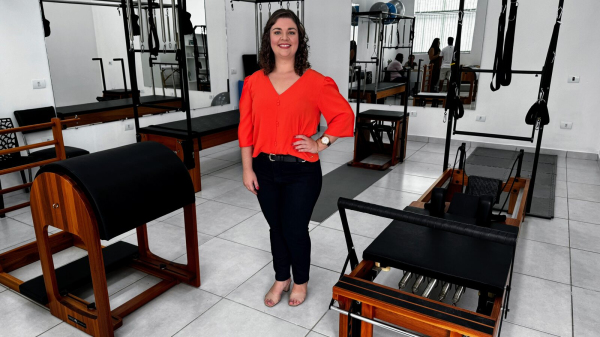 Fisioterapeuta Leila Frata apresenta seu novo Studio de Pilates em Adamantina (Imagens: Siga Mais).