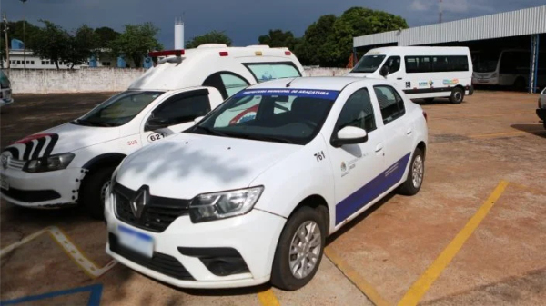 Setor de transportes da saude em Aracatuba (Reproducao).