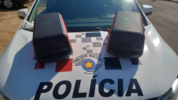 Equipamentos furtados foram recuperados pela Policia Militar (Cedida/PM).